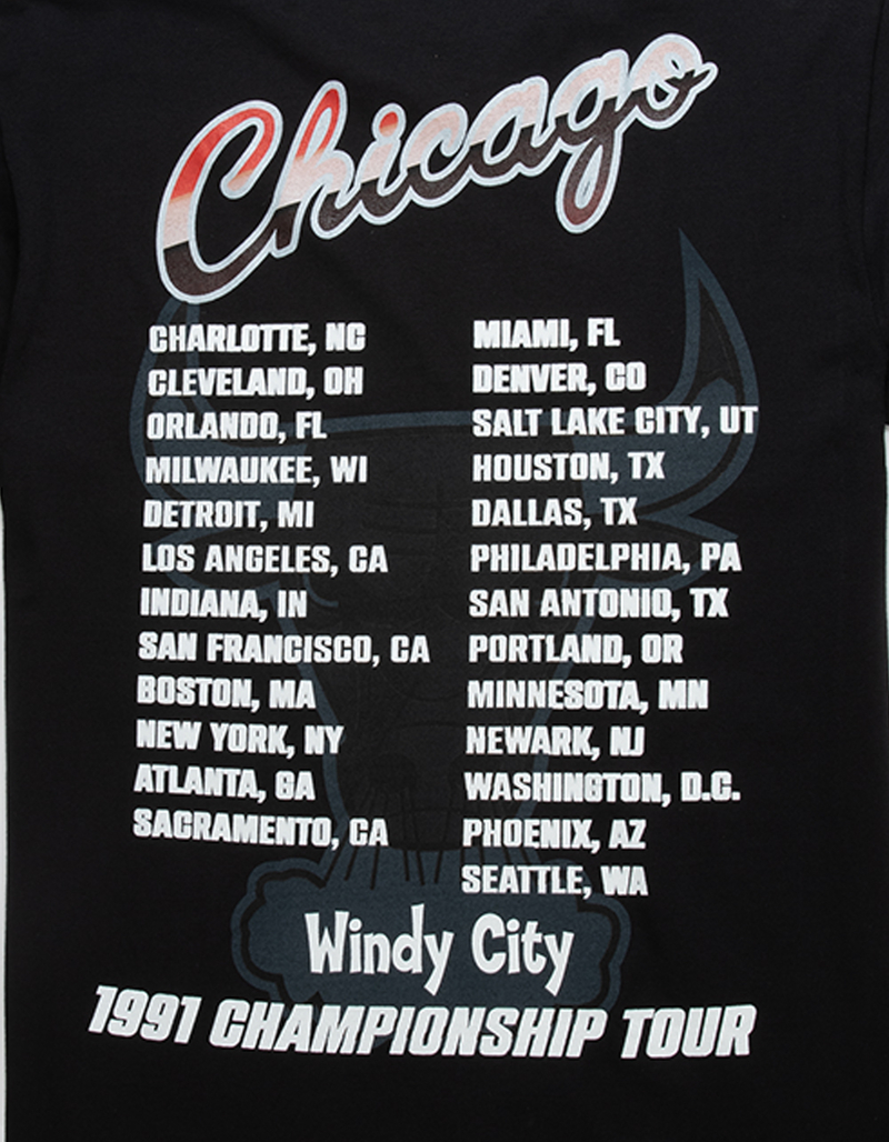 MITCHELL & NESS Chicago Bulls Tour Mens Tee image number 2