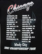 MITCHELL & NESS Chicago Bulls Tour Mens Tee image number 3