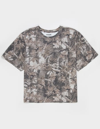 RSQ Mens Washed Boxy Tee Alternative Image