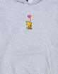 PEANUTS Woodstock Balloon Heart Unisex Kids Hoodie image number 2