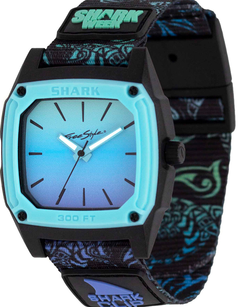 FREESTYLE x Shark Week Tribal Shark Classic Clip Analog Watch image number 2