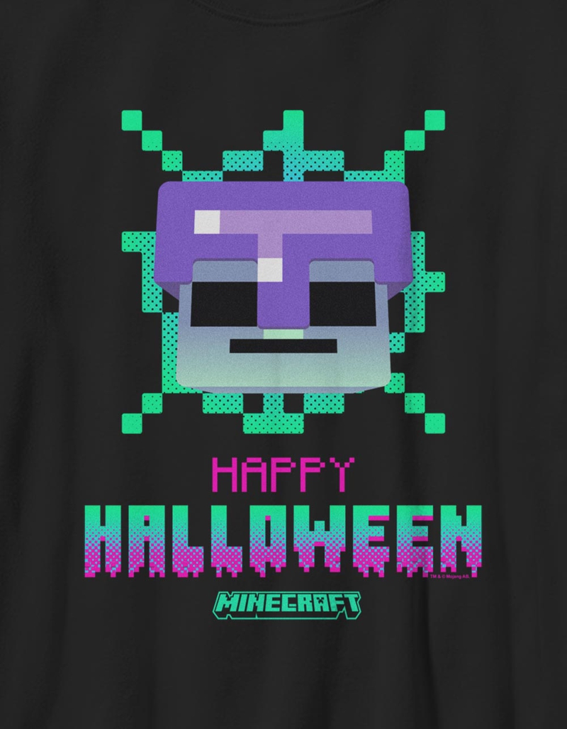 MINECRAFT Halloween Web Unisex Kids Tee image number 1