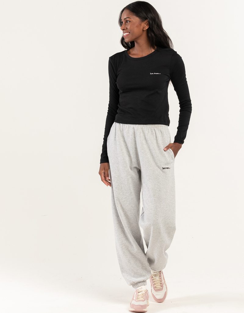 IETS FRANS Womens Jogger Sweatpants image number 0