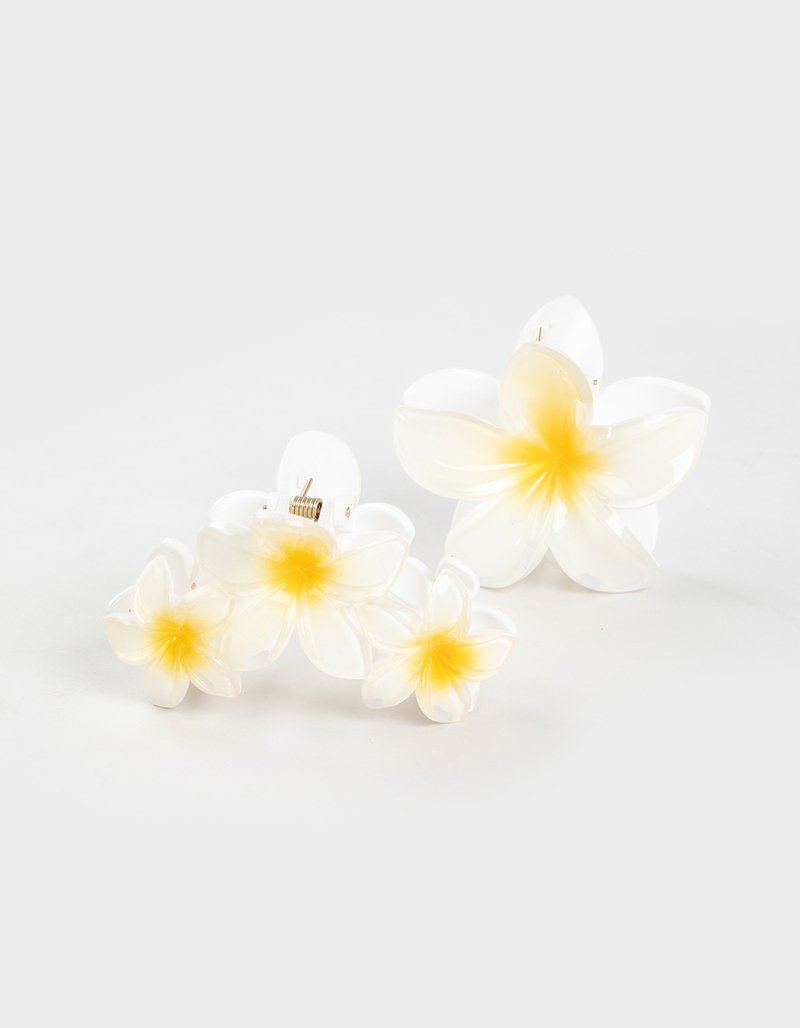 FULL TILT 2 Pack Floral Claw Clips image number 0