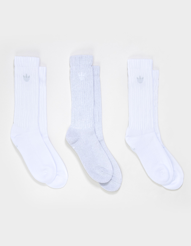 ADIDAS Originals Scrunch 3 Pack Womens Crew Socks image number 0