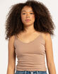HEART & HIPS Lace Trim Womens Cami image number 1
