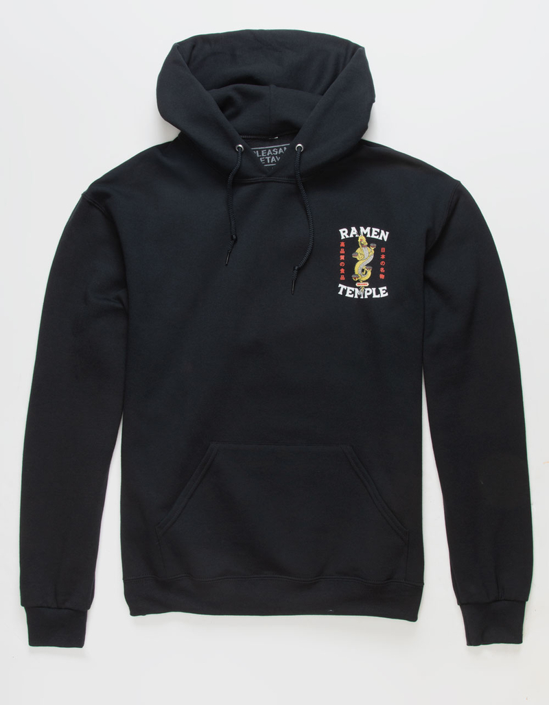 PLEASANT GETAWAY Ramen Temple Mens Hoodie image number 1