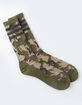 ADIDAS 3 Stripes Roller Camo Mens Crew Socks image number 1