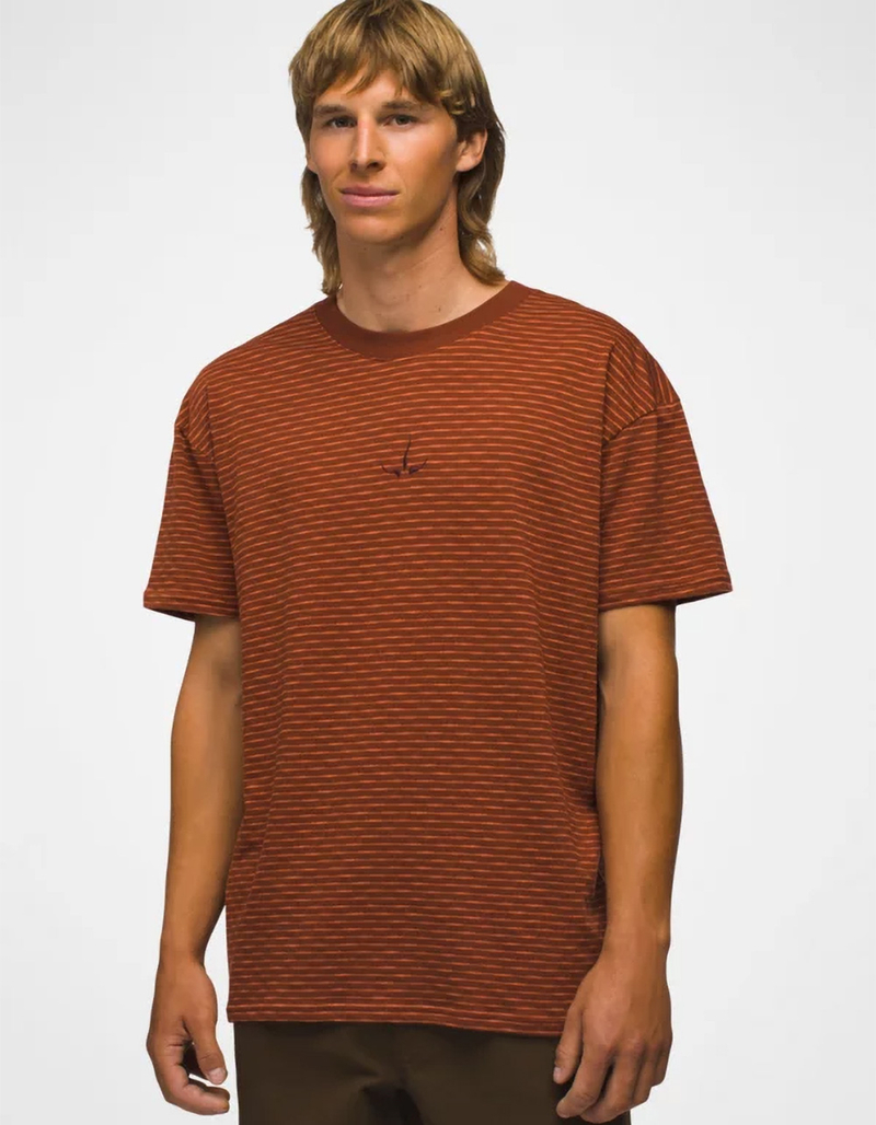 PRANA Paxton Mens Stripe Tee image number 1