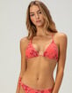 ROXY Garden Twirl Triangle Bikini Top image number 1