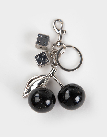 FULL TILT Black Cherry Dice Bag Charm Primary Image