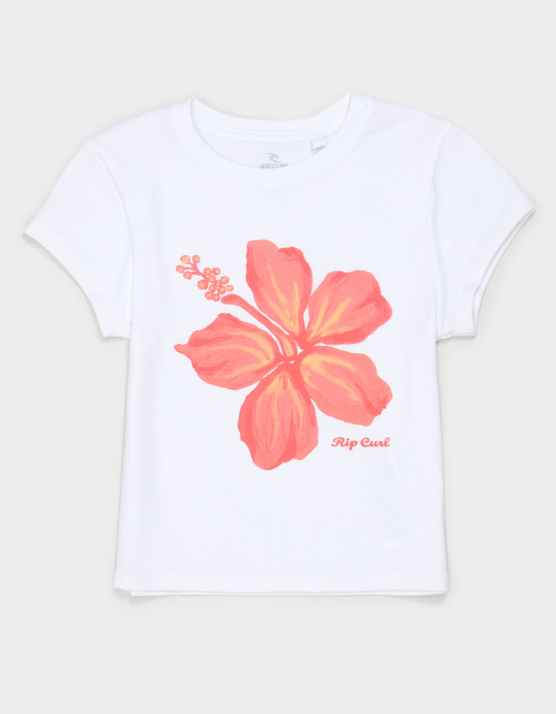 RIP CURL Hibiscus Girls Baby Tee image number 1