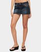 EDIKTED Nicole Studded Denim Mini Skirt image number 1