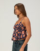 PATRONS OF PEACE Sophie Womens Smocked Top image number 3