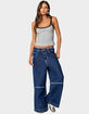 EDIKTED Jude Lacey Ribbed Tank Top image number 2