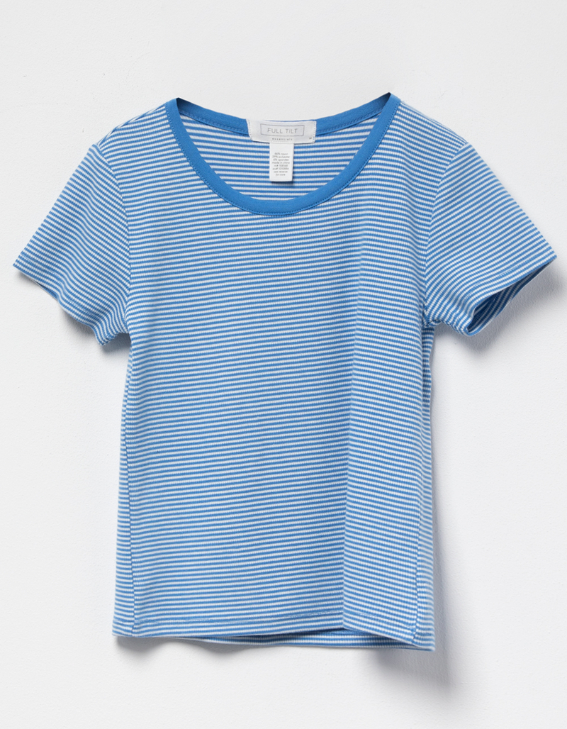 FULL TILT Essentials Girls Stripe Tee image number 0