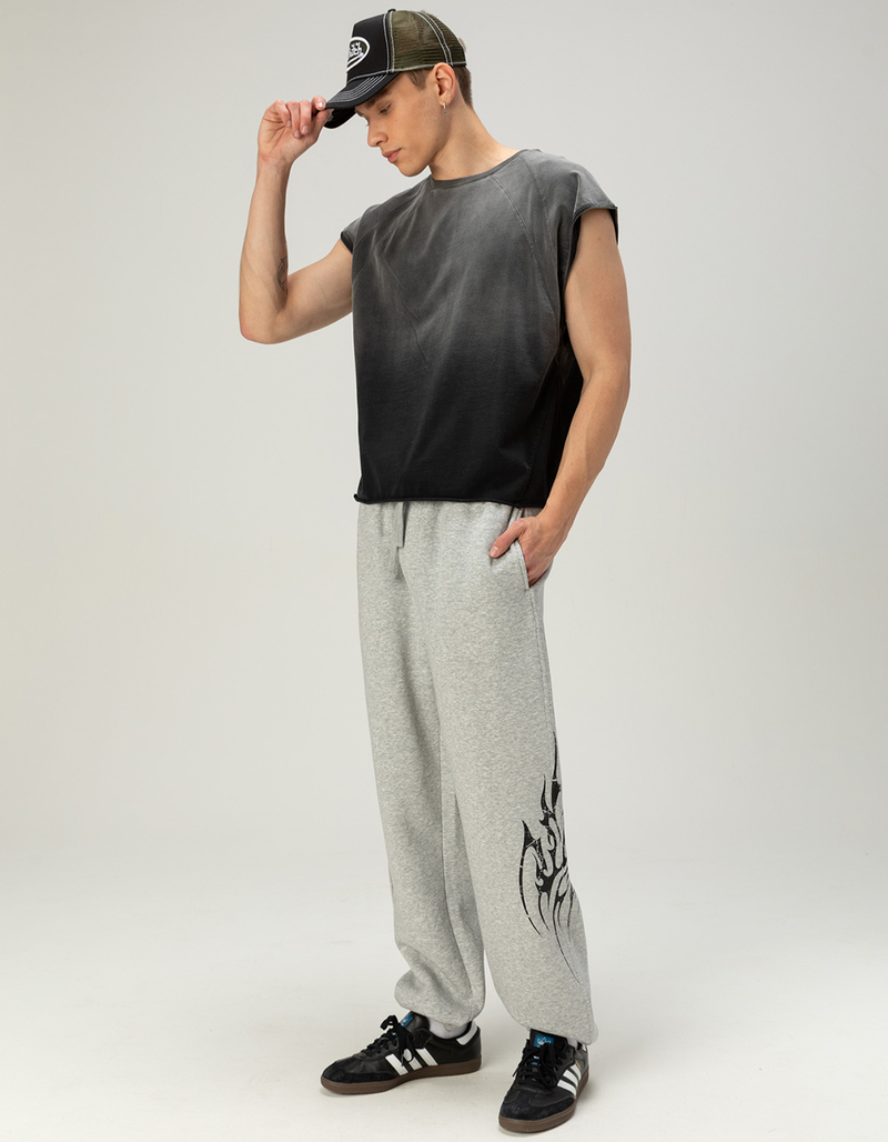 RSQ Mens Cropped Muscle Tee image number 6