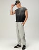 RSQ Mens Cropped Muscle Tee image number 7
