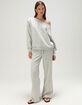 ROXY Wave Break Womens Off The Shoulder Sweatshirt image number 2