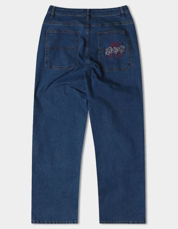 FORMER Distend Mens Double Knee Baggy Jeans Alternative Image