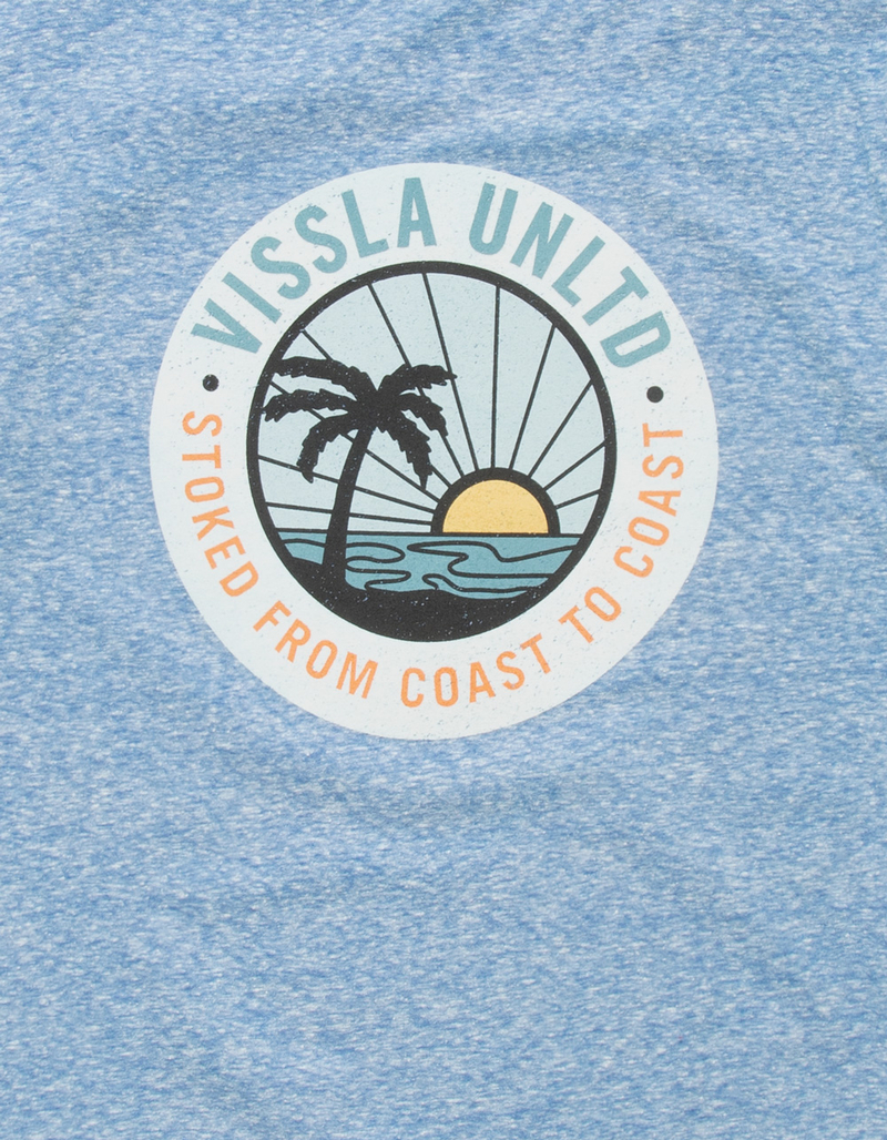 VISSLA Sun Down Boys Tee image number 1
