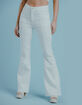 WEST OF MELROSE Patchwork Flare Womens Jeans image number 2