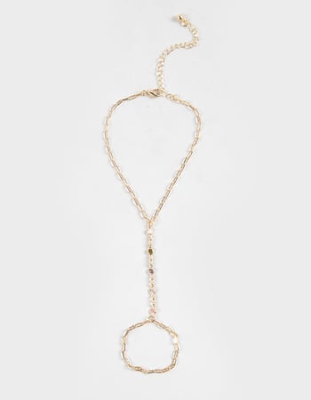 FULL TILT Rhinestone Hand Chain Alternative Image