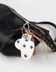 FULL TILT Sherpa Plush Heart Bag Charm image number 3