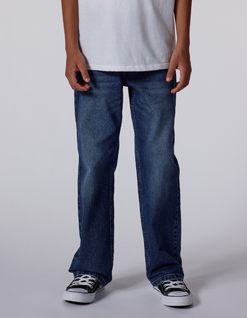 RSQ Boys Straight Dark Wash Jeans Alternative Image