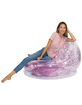 AIRCANDY Pink Glitter Inflatable Chair image number 4