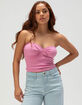 FULL TILT Twist Womens Tube Top image number 1