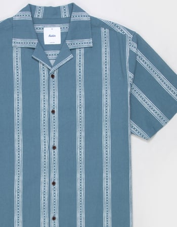 KATIN Cedar Stripe Mens Button Up Shirt Alternative Image