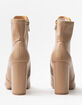 QUPID Stretch Womens Heel Booties image number 4