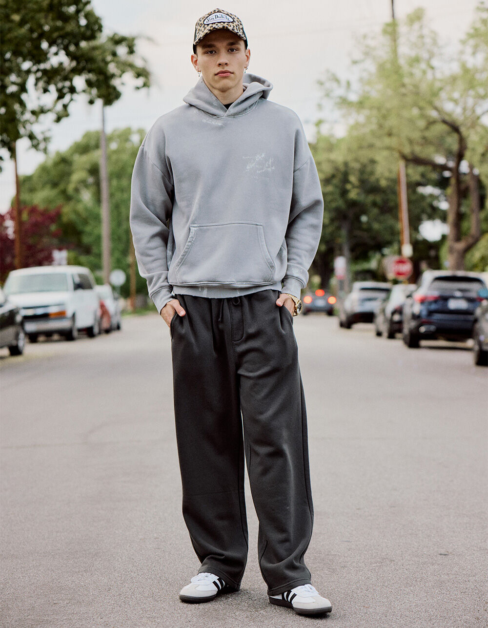 RSQ Mens Loose Sweatpants - WASHED BLACK | Tillys