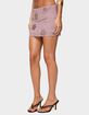 EDIKTED Astrid Beaded Mini Skirt image number 2