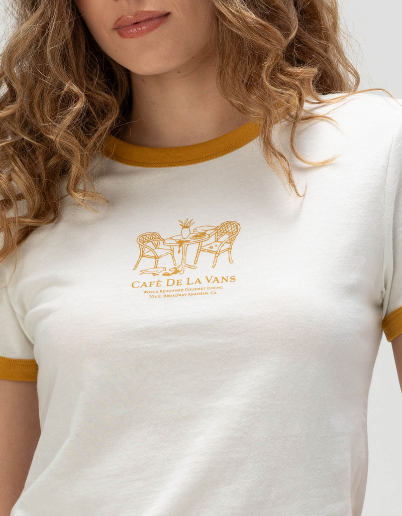 VANS De La Vans Womens Ringer Tee image number 4