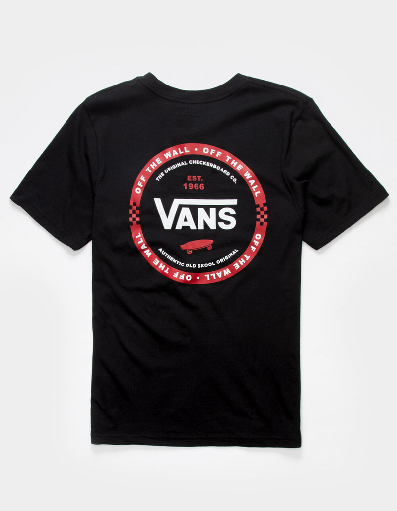 VANS Logo Check Boys Tee image number 0