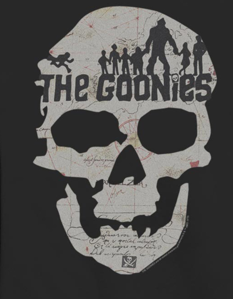 THE GOONIES Goonie Skull Map Unisex Crewneck Sweatshirt image number 1