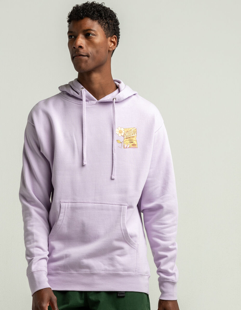 FLIM FLAM Flamingo Sunflower Mens Hoodie image number 2