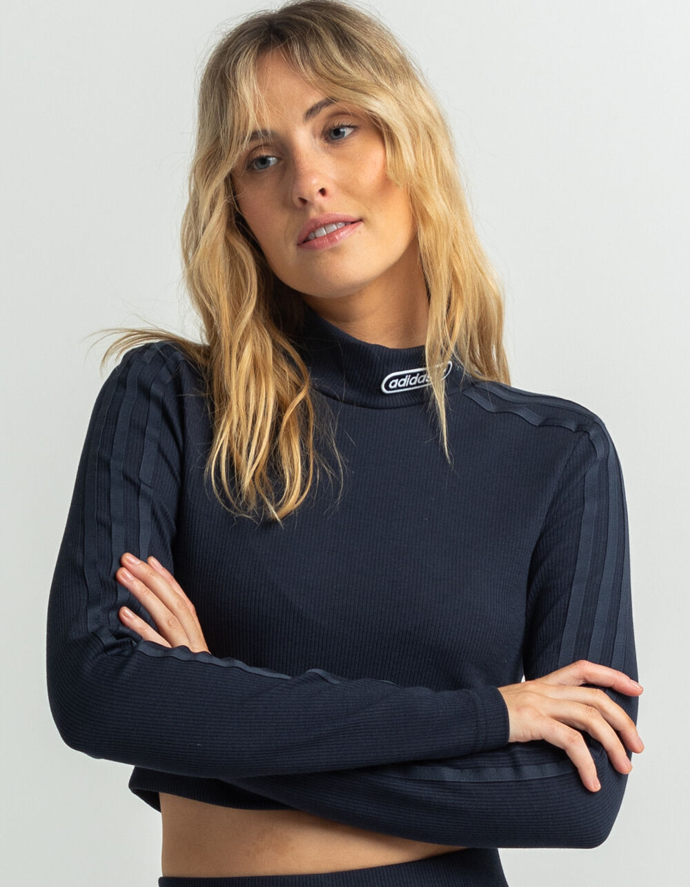 high neck adidas top