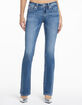 MISS ME Angellica Womens Bootcut Jeans image number 5