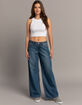 RSQ Womens Low Rise Wide Leg Jeans image number 1