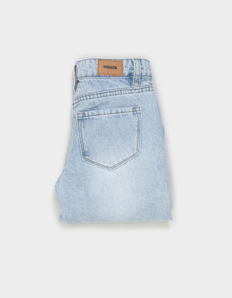 RSQ Girls Low Rise Wide Leg Jeans image number 5