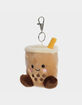 PALM PALS Boba Milk Tea Plush Bag Charm image number 4