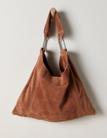 FREE PEOPLE Bobbi Slouch Suede Tote Bag Alternative Image