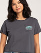 SALT LIFE Summer Womens Crop Tee image number 3