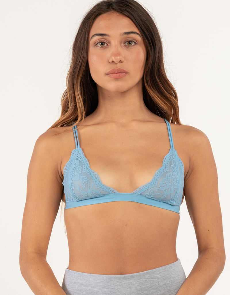 SKY & SPARROW Lace Trim Bralette  image number 0
