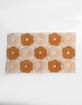 Daisy Checker Bath Mat image number 1