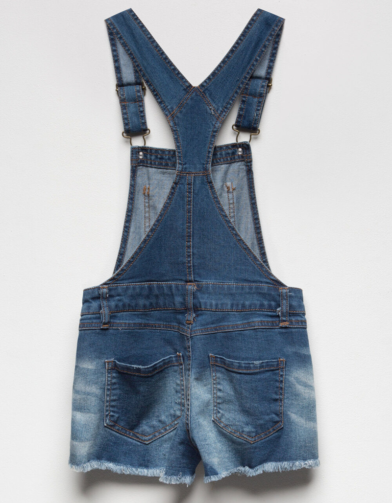 REWASH Ripped Girls Shortalls image number 1