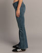 RSQ Womens Low Rise Flare Jeans image number 5